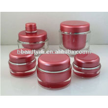 5ml 10ml Round acrylic jar mini sample jar empty plastic jar 5g 10g